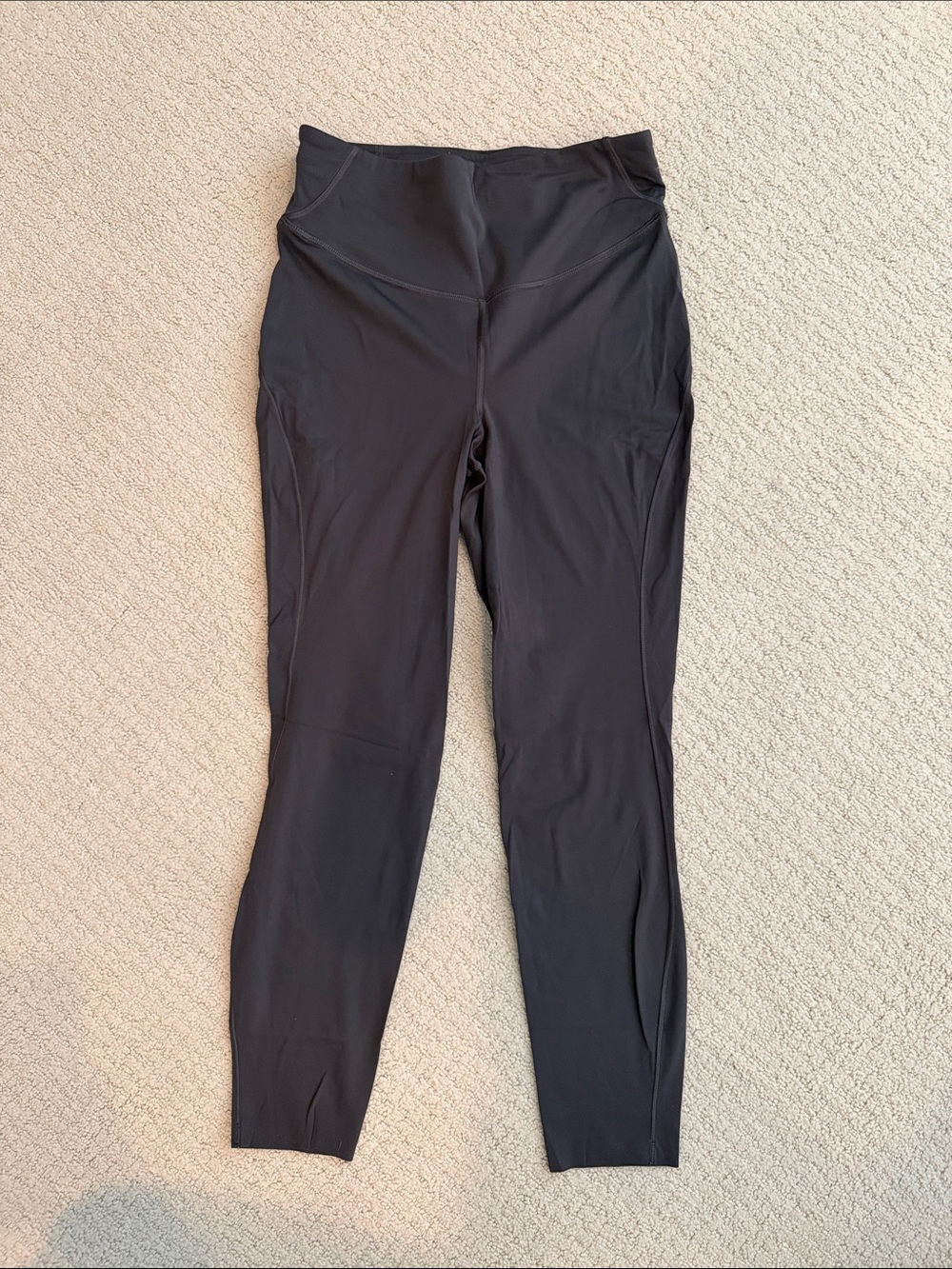Charcoal Gray Lululemon Leggings - 25inch